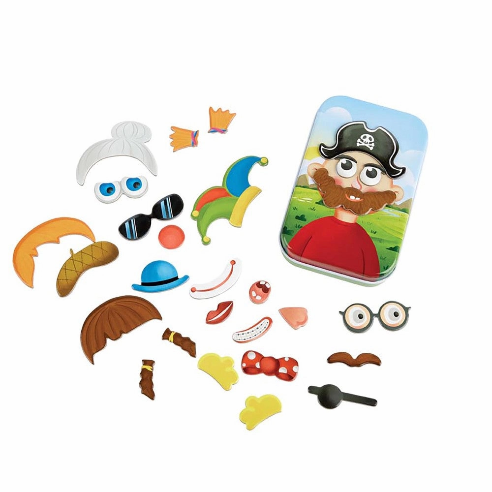 Hape Magnetic Funny Face Game - 29 Creative Mix & Match Features
