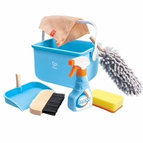Hape Scoot-Around Clean Up Bucket Set  7-Piece Playset