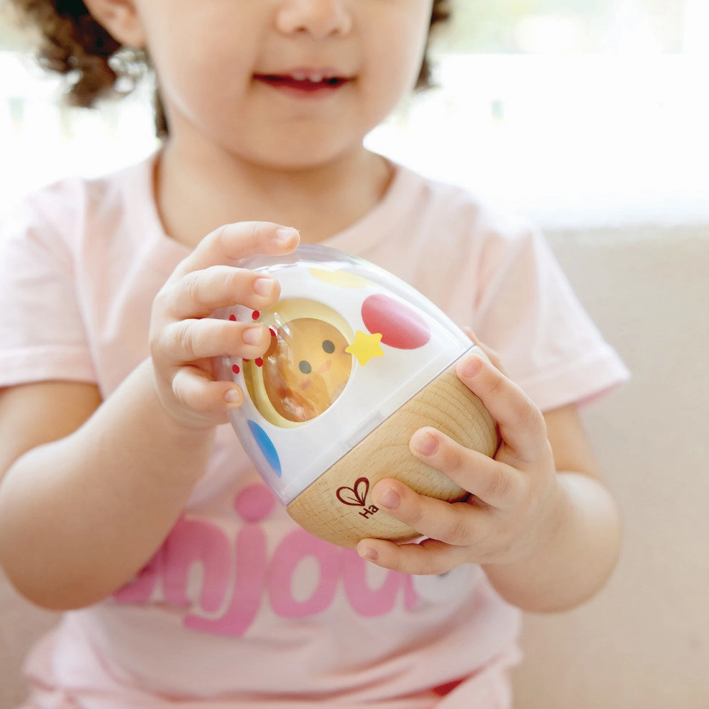 Hape Wobble Wonder Stacker - Playful Chicken & Egg Toy