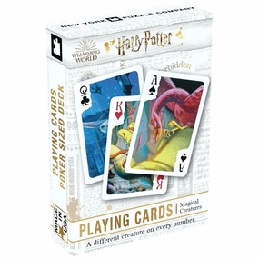 Harry Potter Magical Creatures Playing Cards