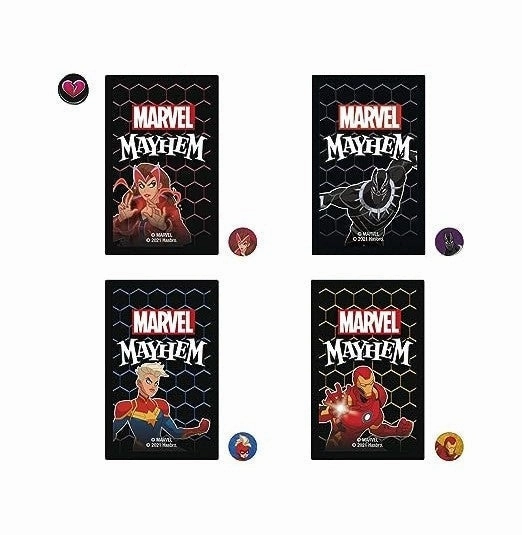 Hasbro Gaming Marvel Mayhem Card Game, Featuring Marvel Super Heroes, Fun Game for Marvel Fans
