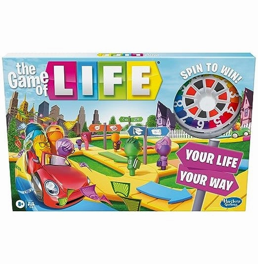 Hasbro Gaming The Game of Life Game, Family Board Game