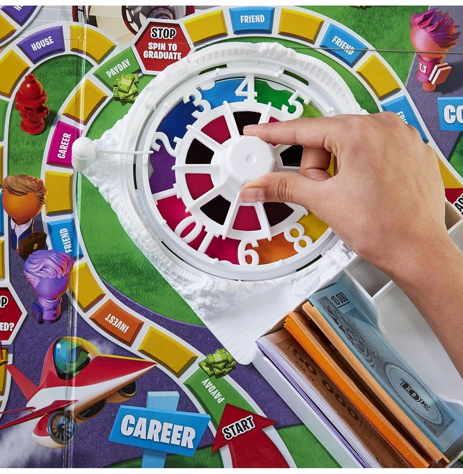 Hasbro Gaming The Game of Life Game, Family Board Game