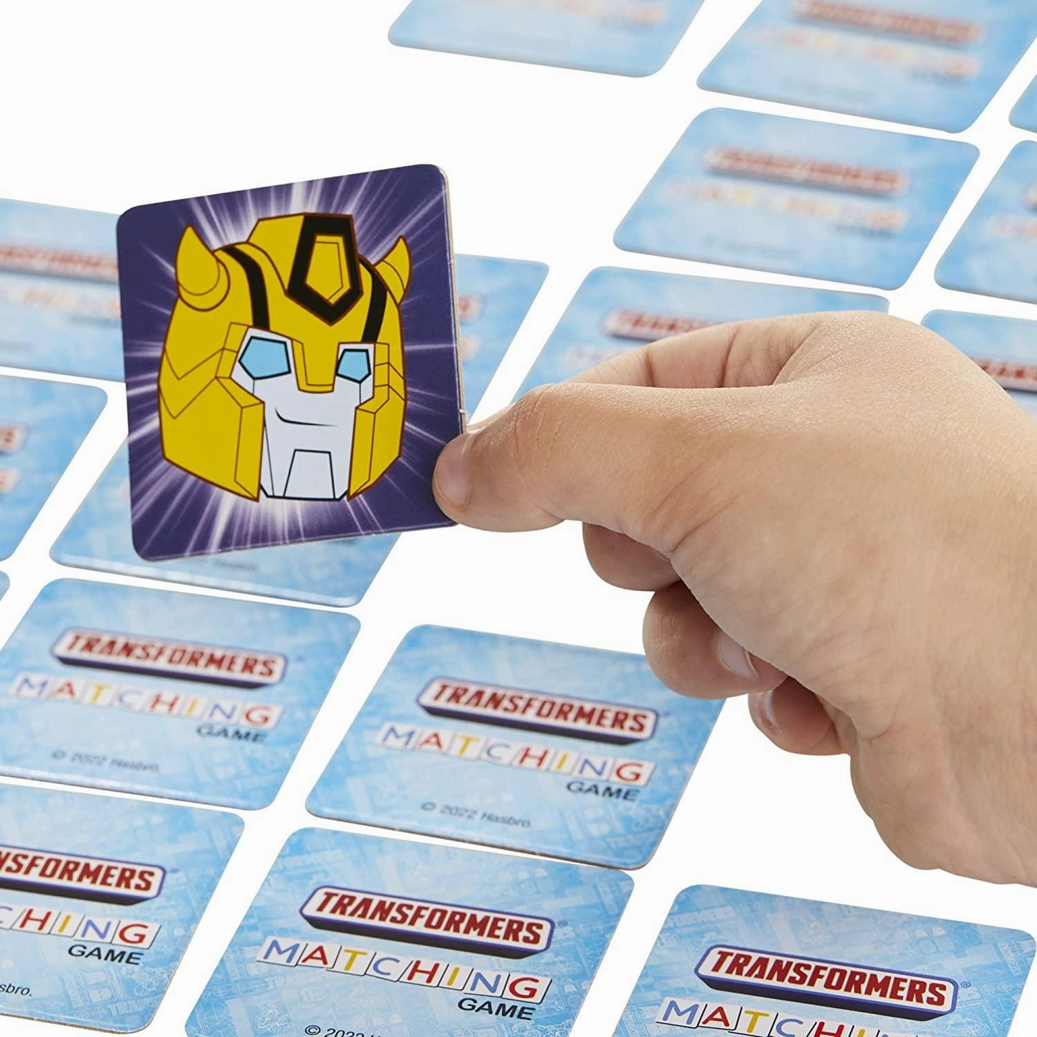 Hasbro Gaming Transformers Matching Game for Kids Ages 3 and Up