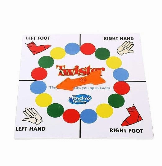 Hasbro Gaming Twister Party Game for Family and Kids -(Multicolour)