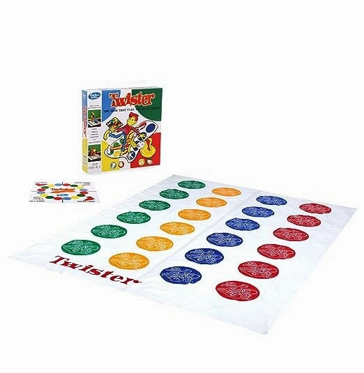 Hasbro Gaming Twister Party Game for Family and Kids -(Multicolour)