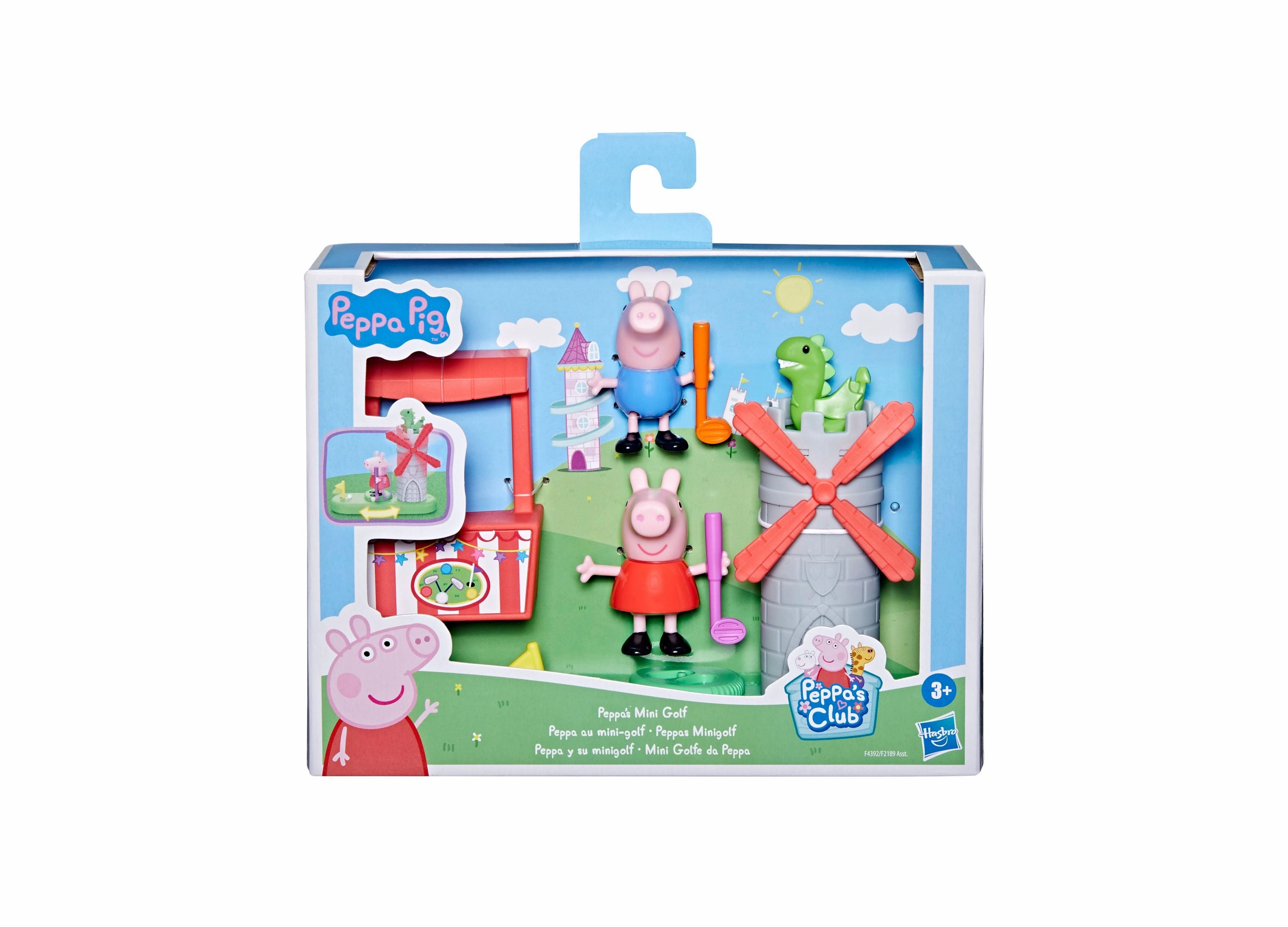 Hasbro Peppa Pig Mini Golf Play Set with Windmill Feature