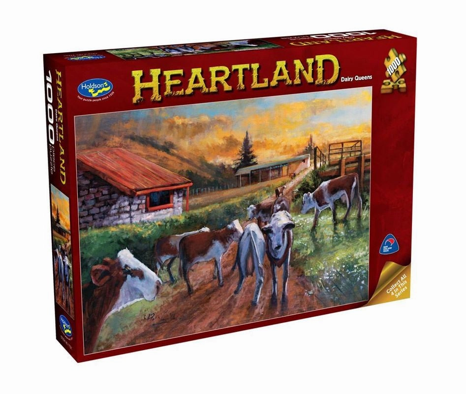 Heartland 1000 Piece Puzzle Dairy Queens