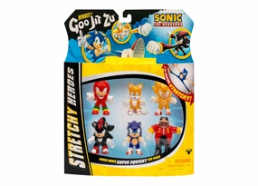 Heroes of Goo Jit Zu Sonic the Hedgehog Stretchy Minis 6-Pack