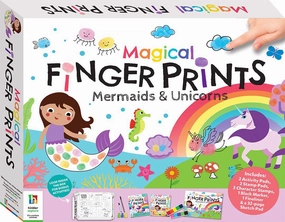 Hinkler Magical Finger Prints Mermaids & Unicorns