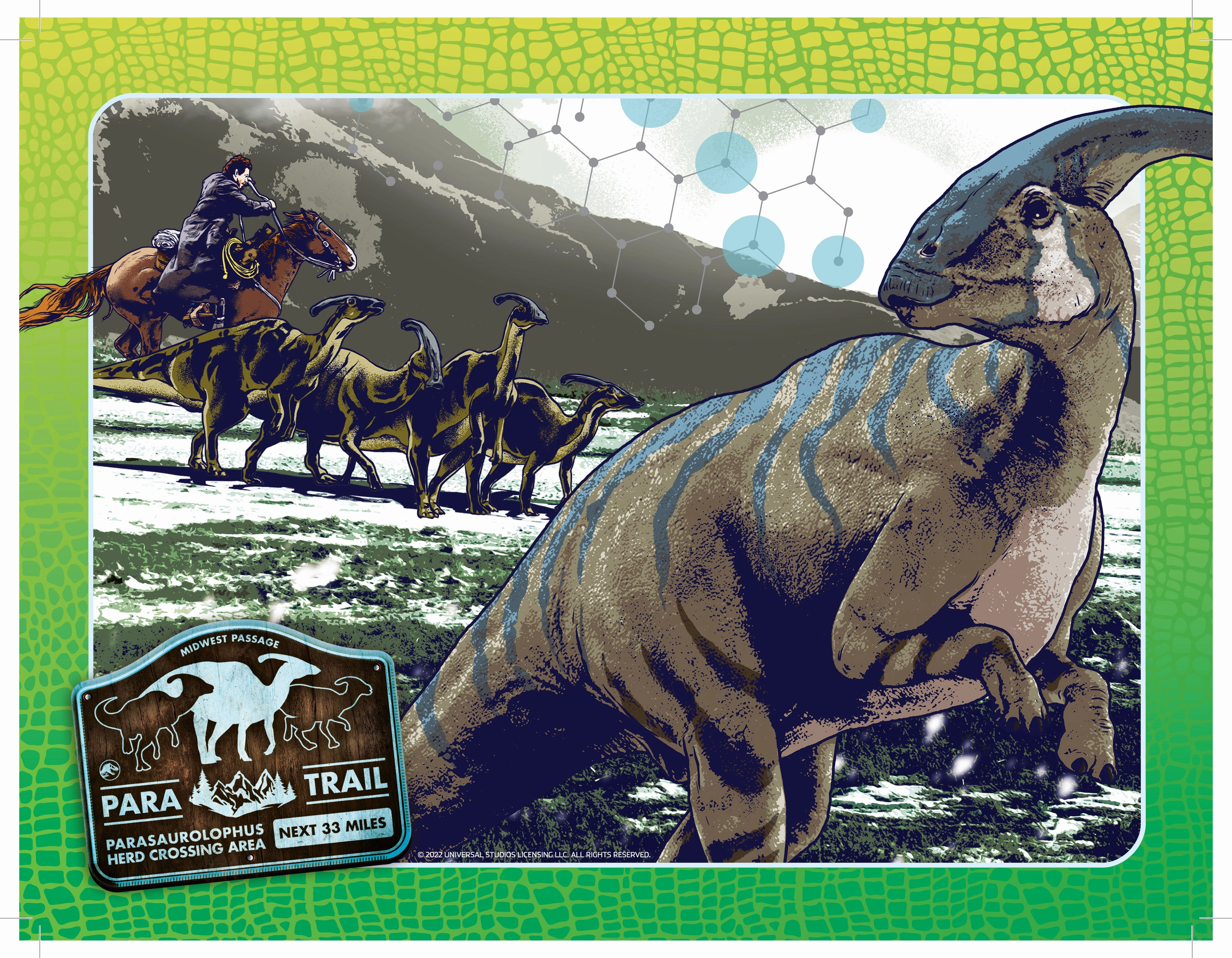 Holdsons Jurassic World Dominion 96 Piece Frame Tray Puzzle Assorted Styles