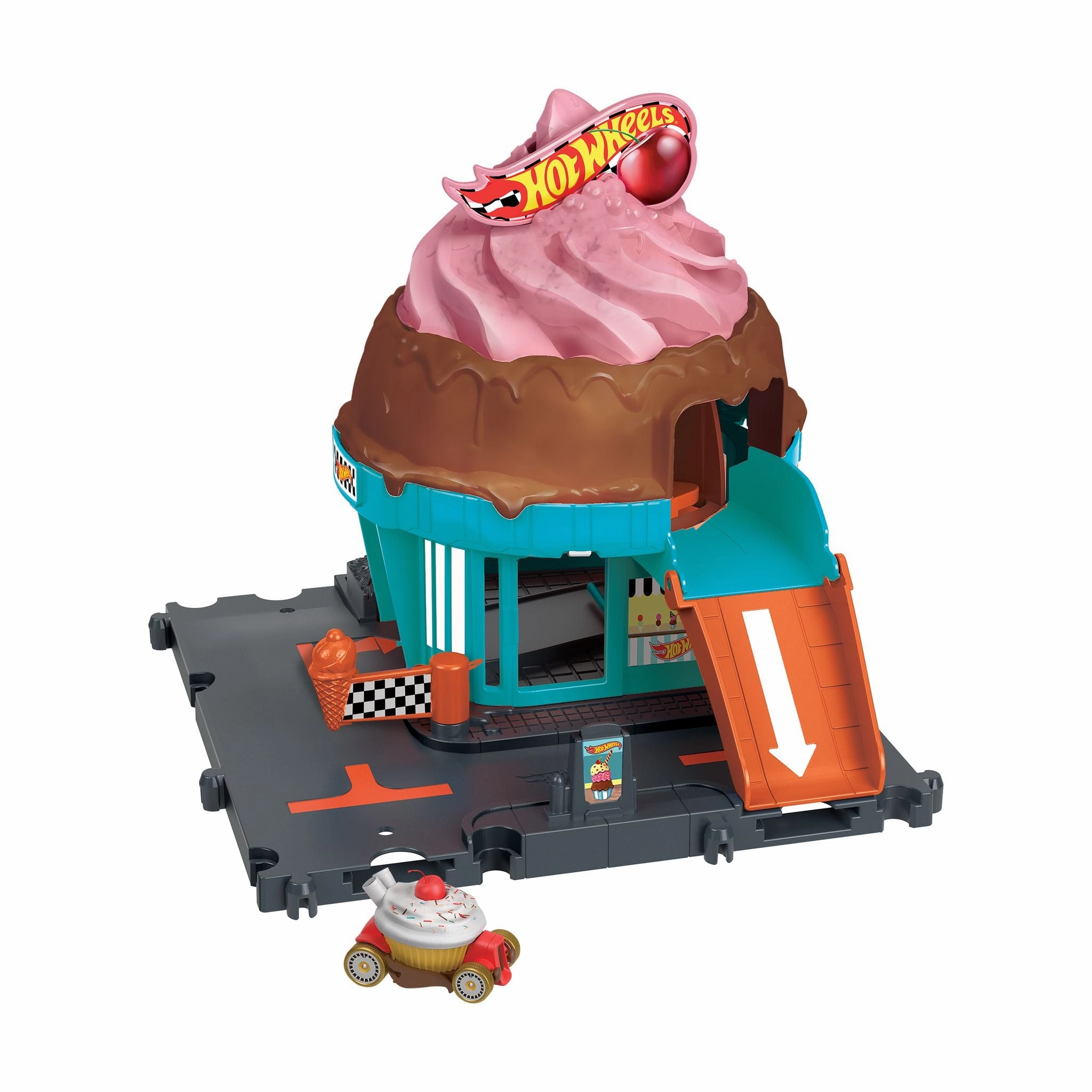 Hot Wheels City Themed Pack - Ice Cream Swirl
