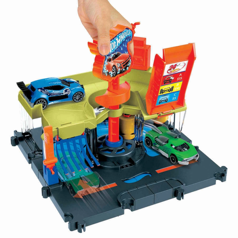 Hot Wheels Downtown Express Car Wash