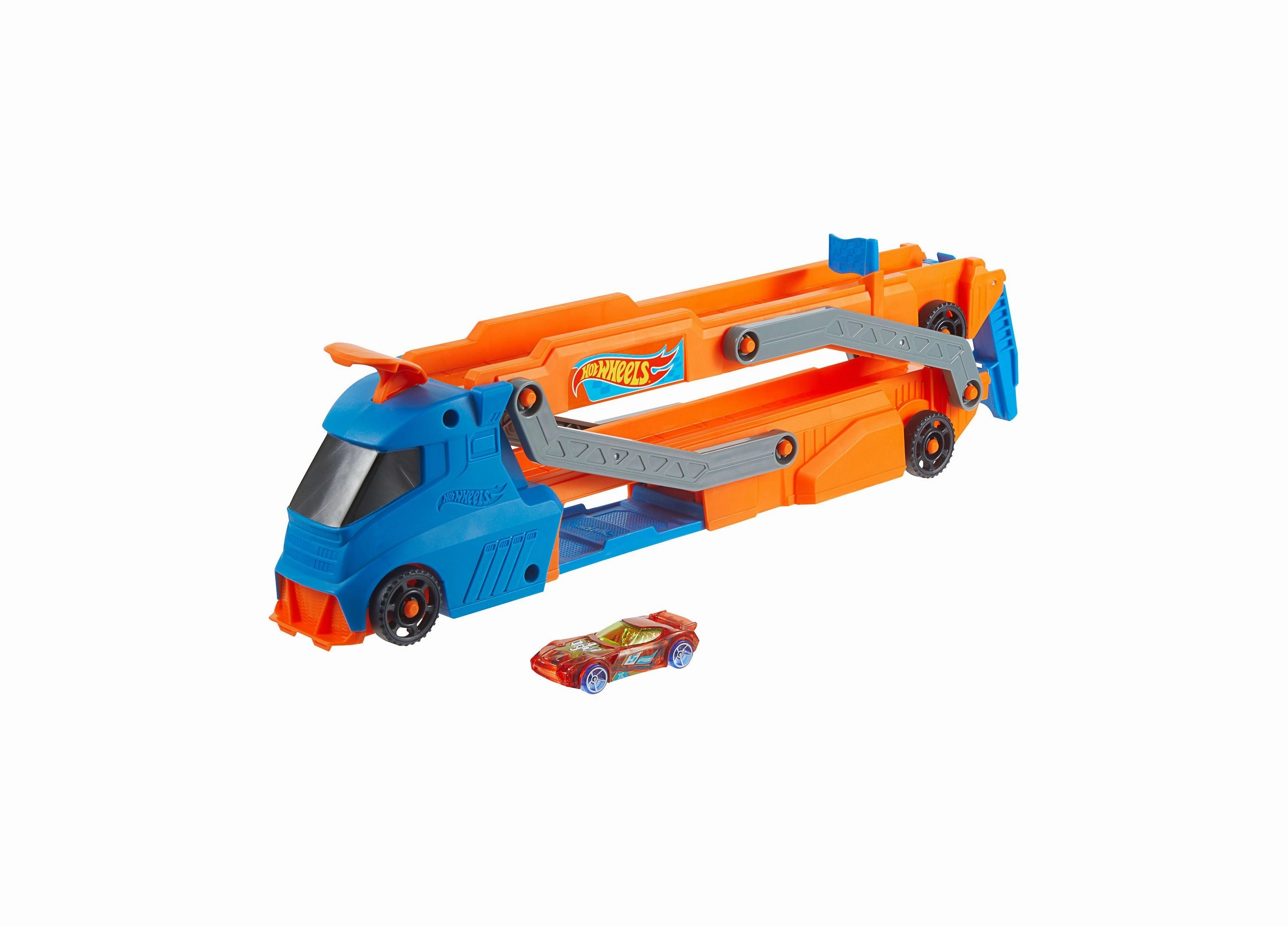 Hot Wheels Epic Hauler - 1:64 Scale Transporter Truck