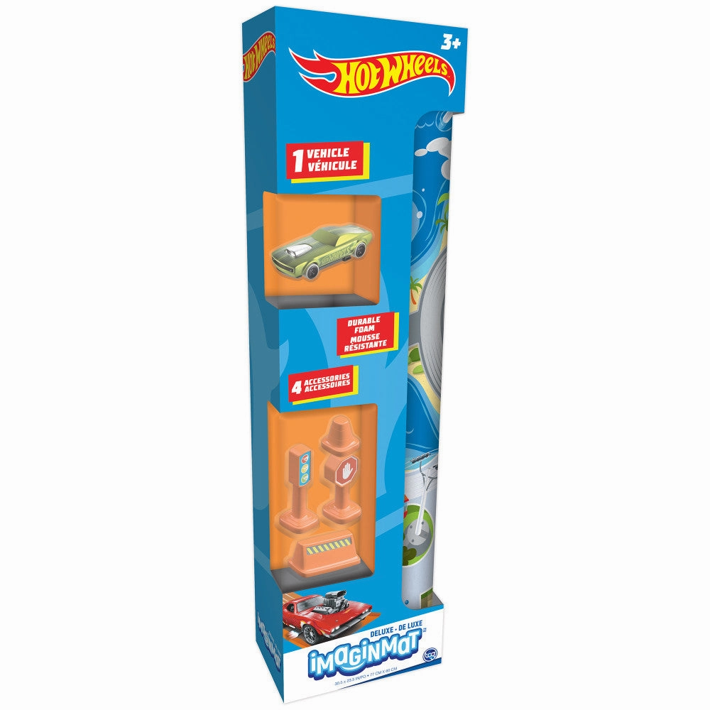 Hot Wheels Imaginmat: Deluxe Interactive Playmat & Toy Car