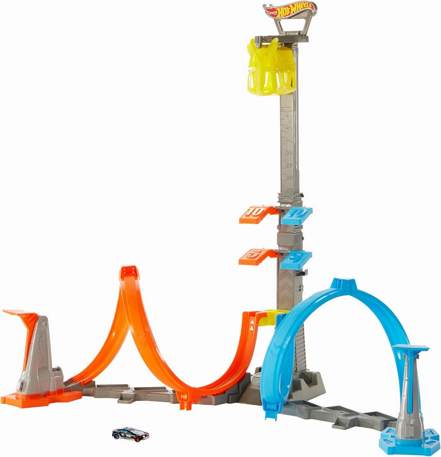Hot Wheels Loop & Launch Track Set for Ages 5 