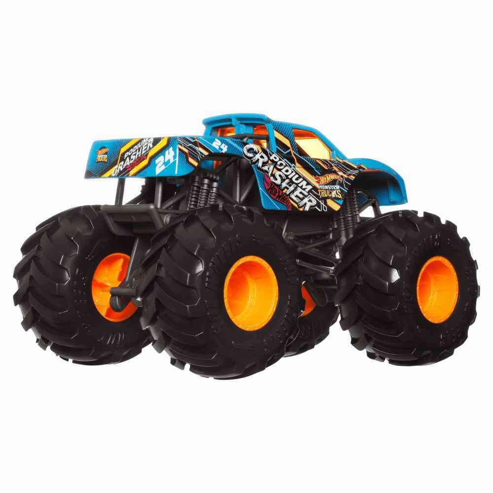 Hot Wheels Monster Trucks Podium Crasher - 1:24 Scale