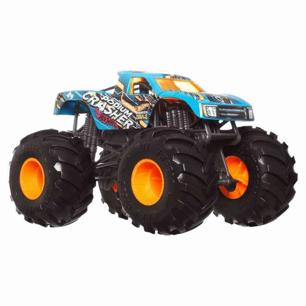 Hot Wheels Monster Trucks Podium Crasher - 1:24 Scale