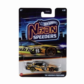 Hot Wheels Neon Speeder 2025 Edition 1:64 Scale 98 Honda Prelude Die-Cast Vehicles For Ages 3 