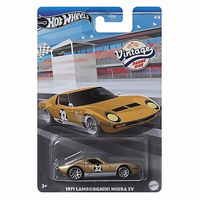 Hot Wheels Vintage Racing Club 4/6 1971 Lamborghini Miura Sv