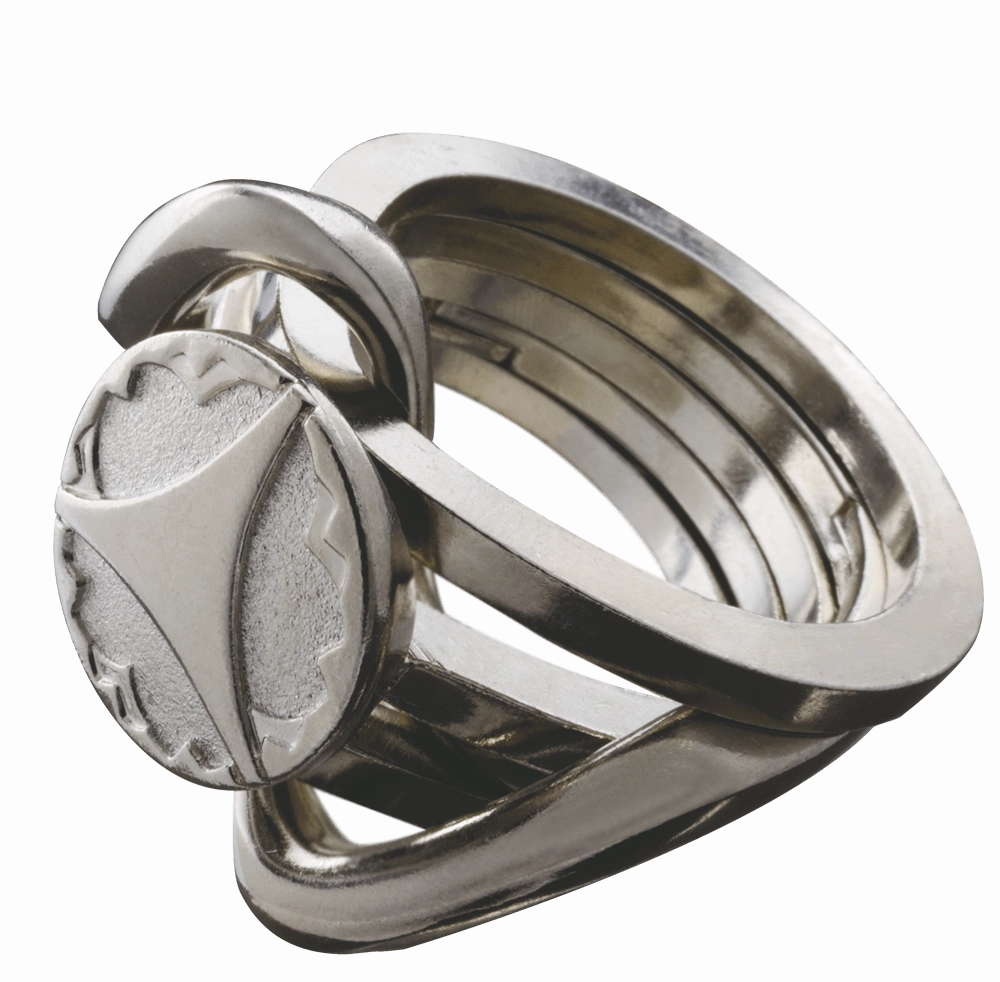 Huzzle Puzzle Cast Ring II