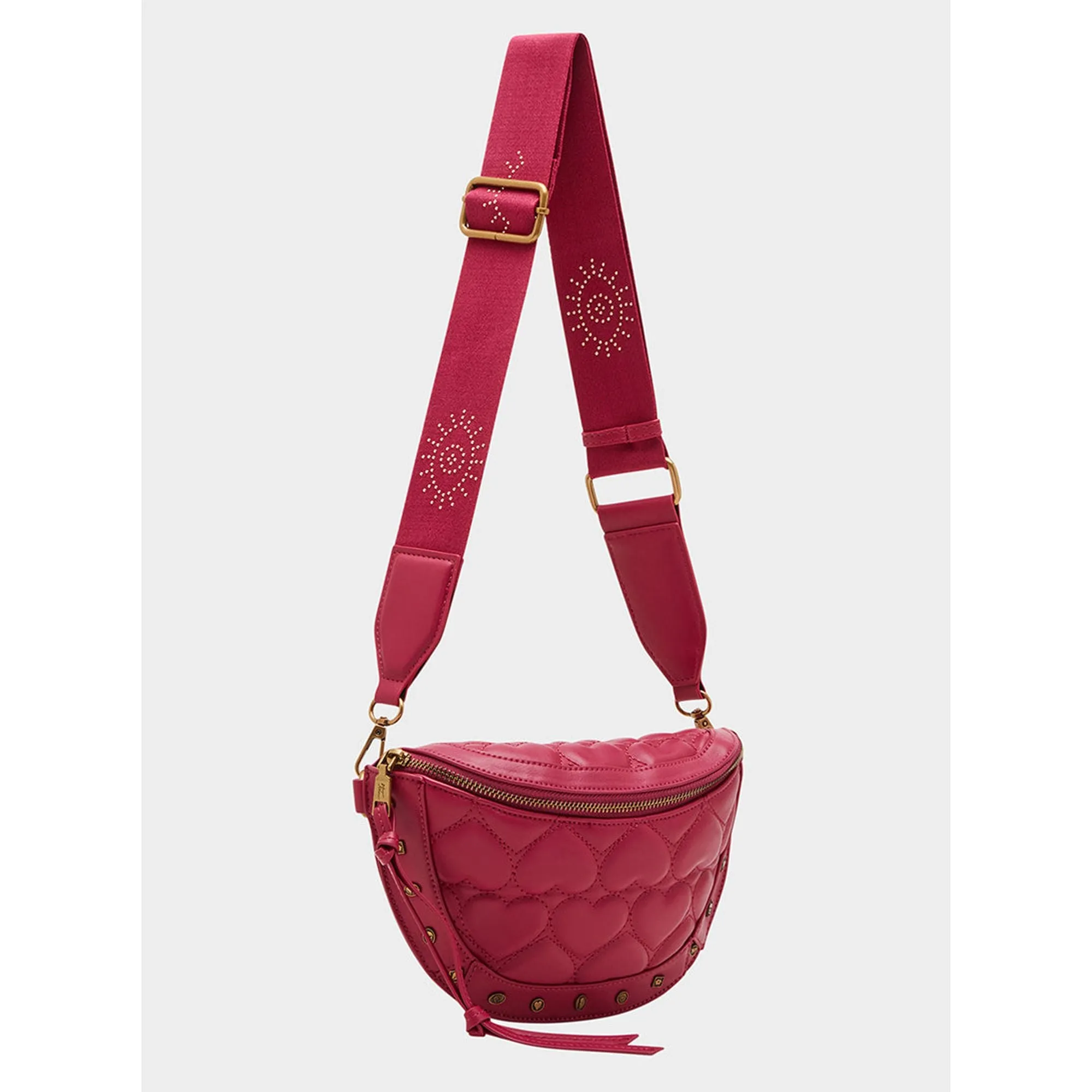 Icon Stud Sling Bag Pink Betsey Johnson Jewelry