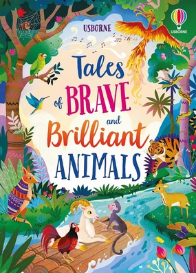Illustrated Stories Tales of Brave and Brilliant Animals Story Book for ages 7 