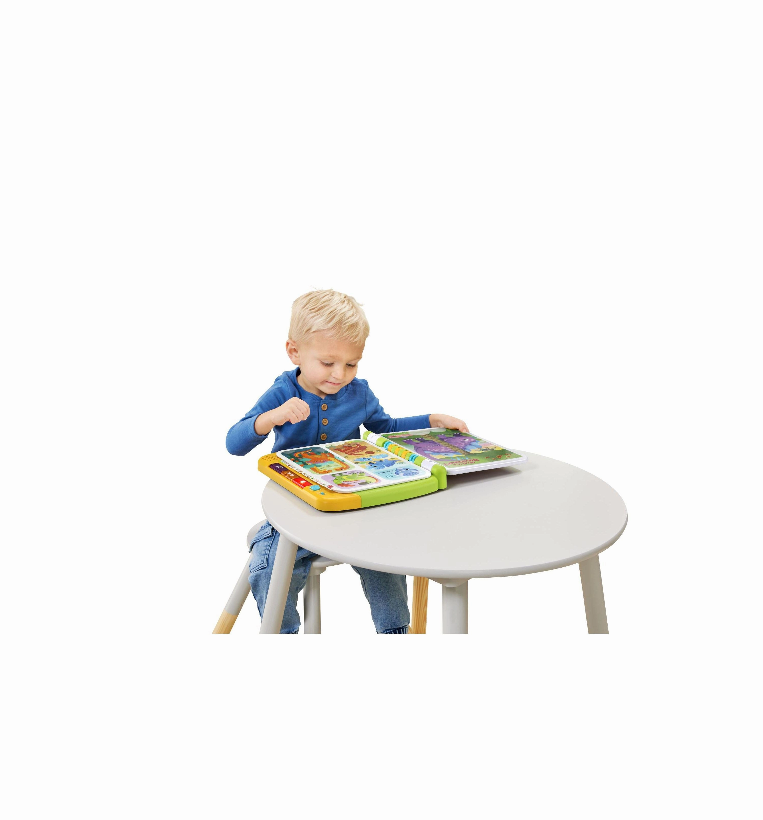 Interactive Dino Discovery Touch & Learn Book - Colorful Prehistoric Learning