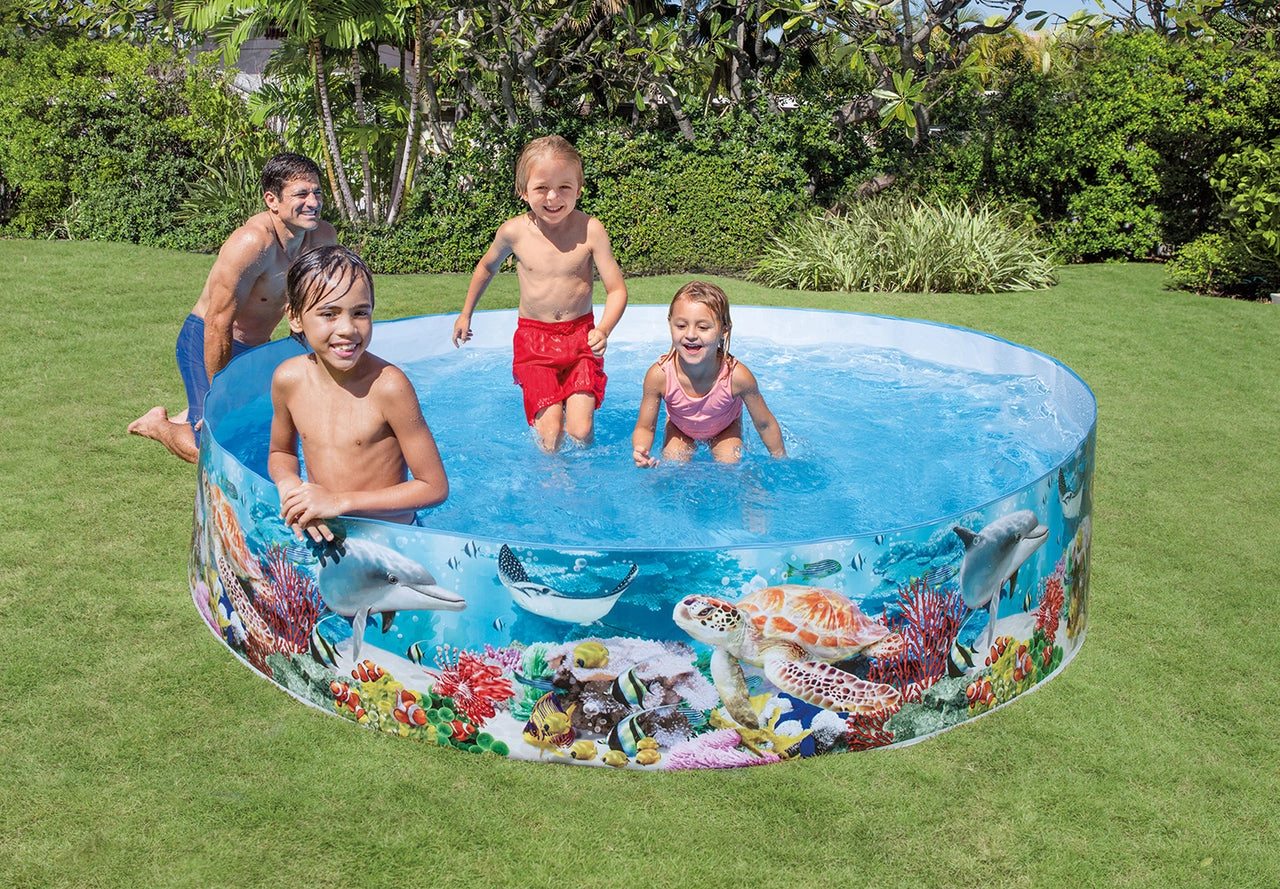 Intex 58472 Deep Blue Sea Snapset Pool 244cm X 46cm
