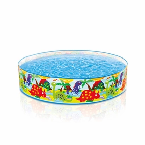 Intex 58474 Dino Clearview Snapset Pool