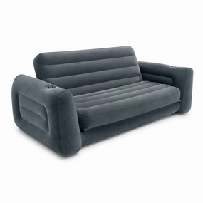 Intex Pull-Out Sofa Inflatable Bed  Grey