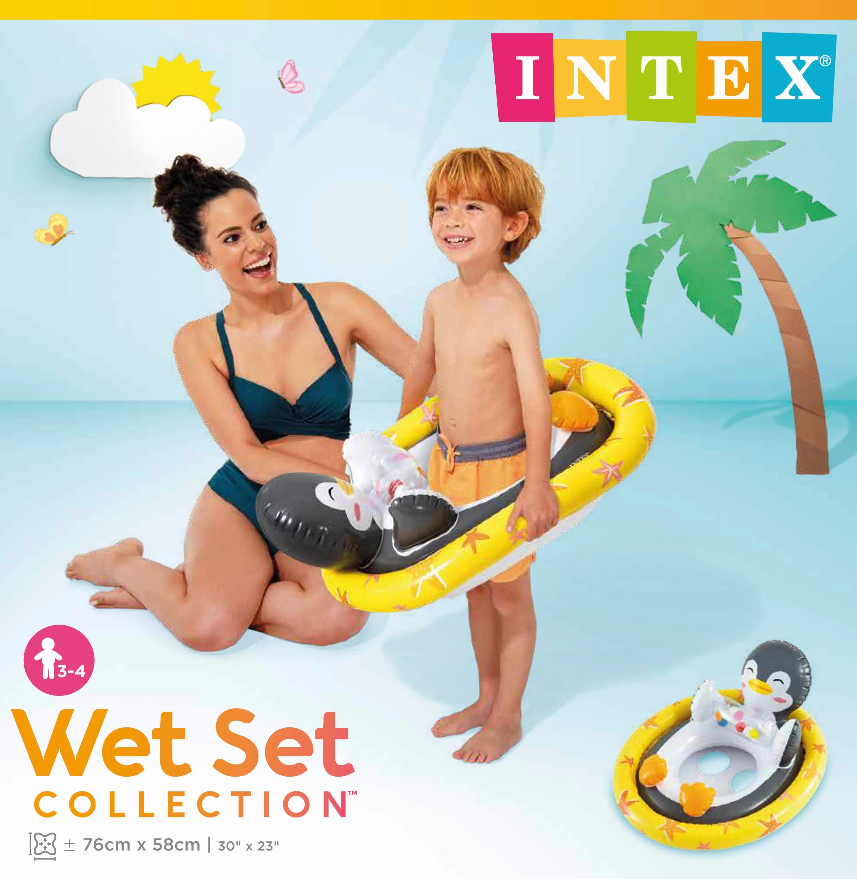 Intex See-Me-Sit Pool Riders Assorted Styles
