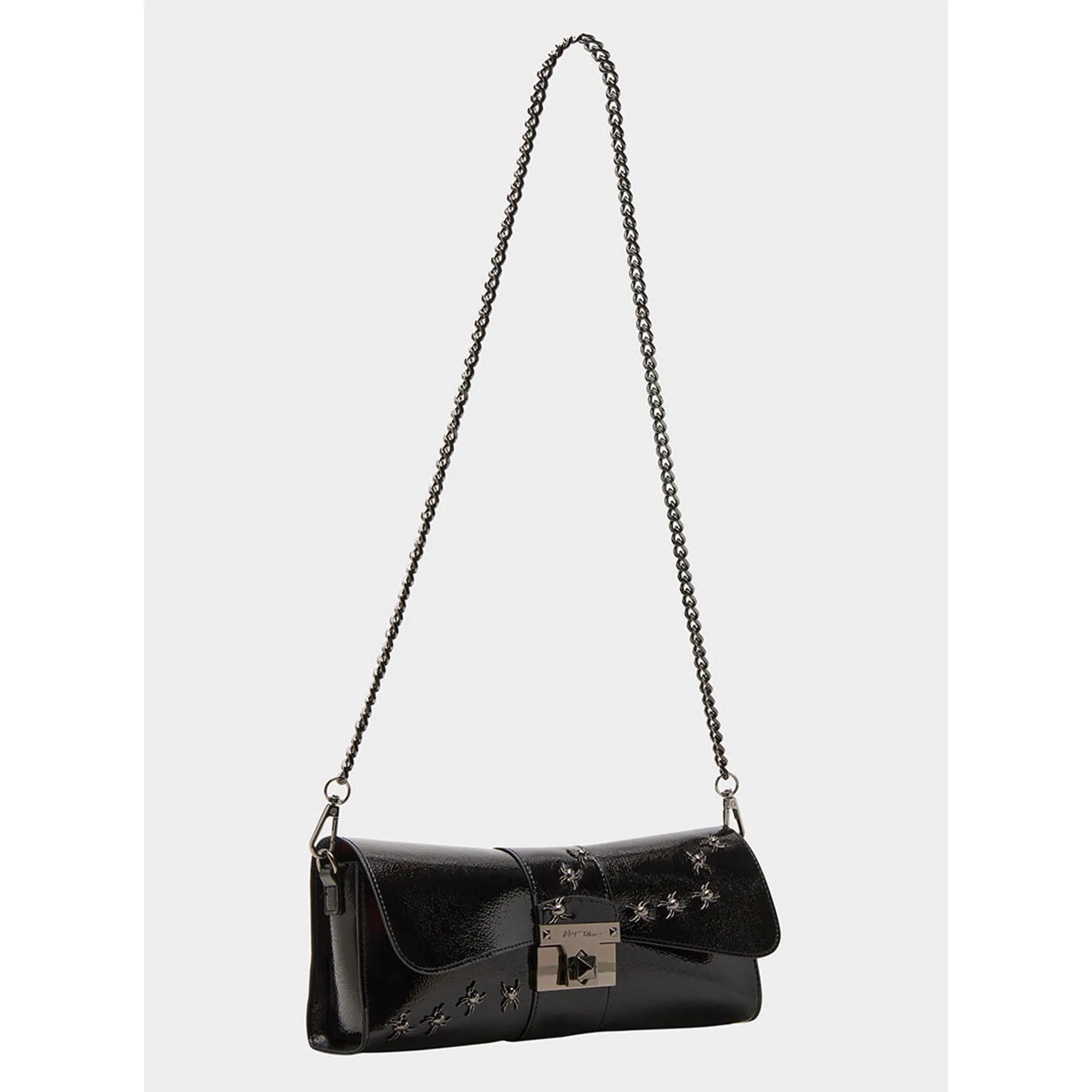 Itsy Bitsy Convertible Clutch Black Betsey Johnson Jewelry