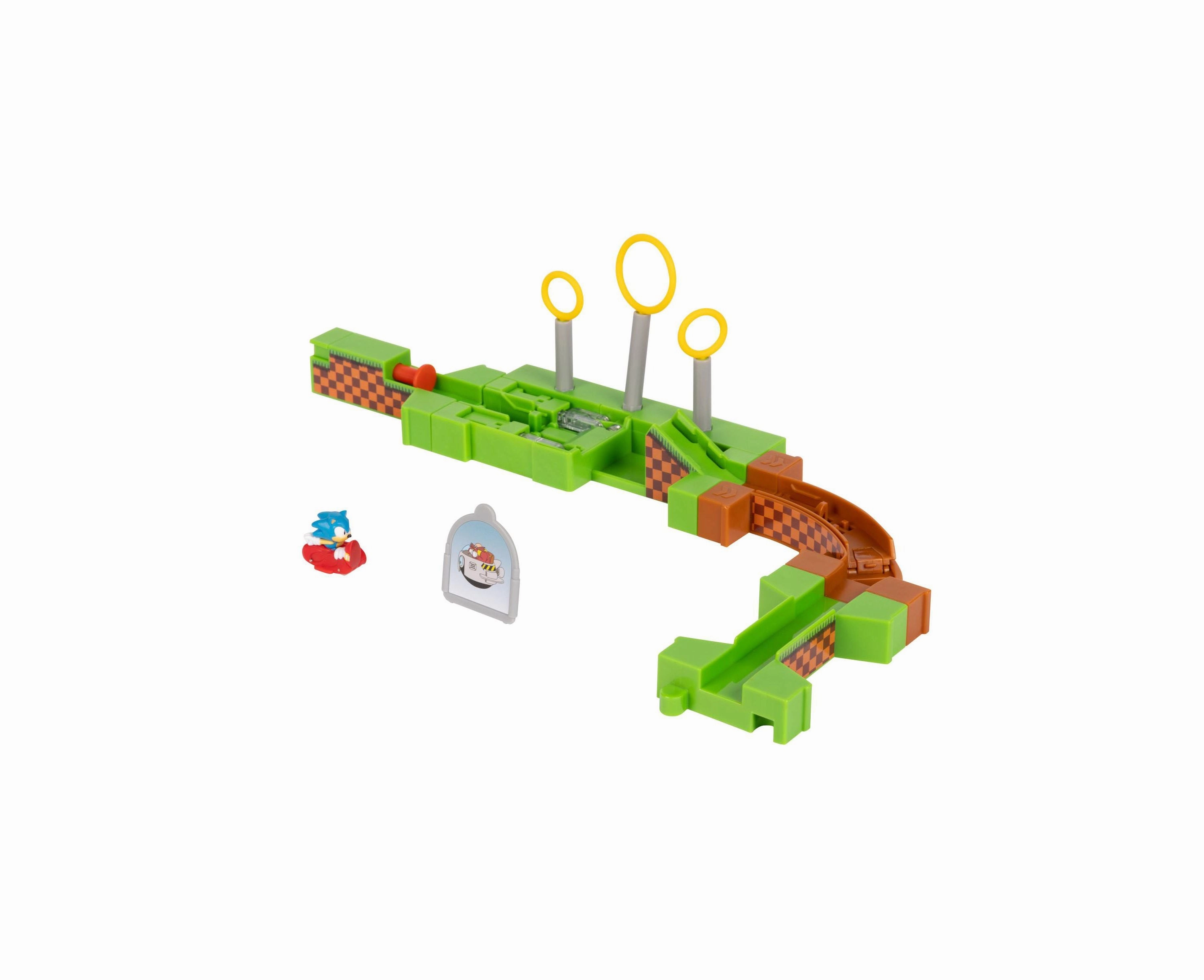 JAKKS Pacific Sonic Go-Go Racers Diecast Playset - Super Sonic