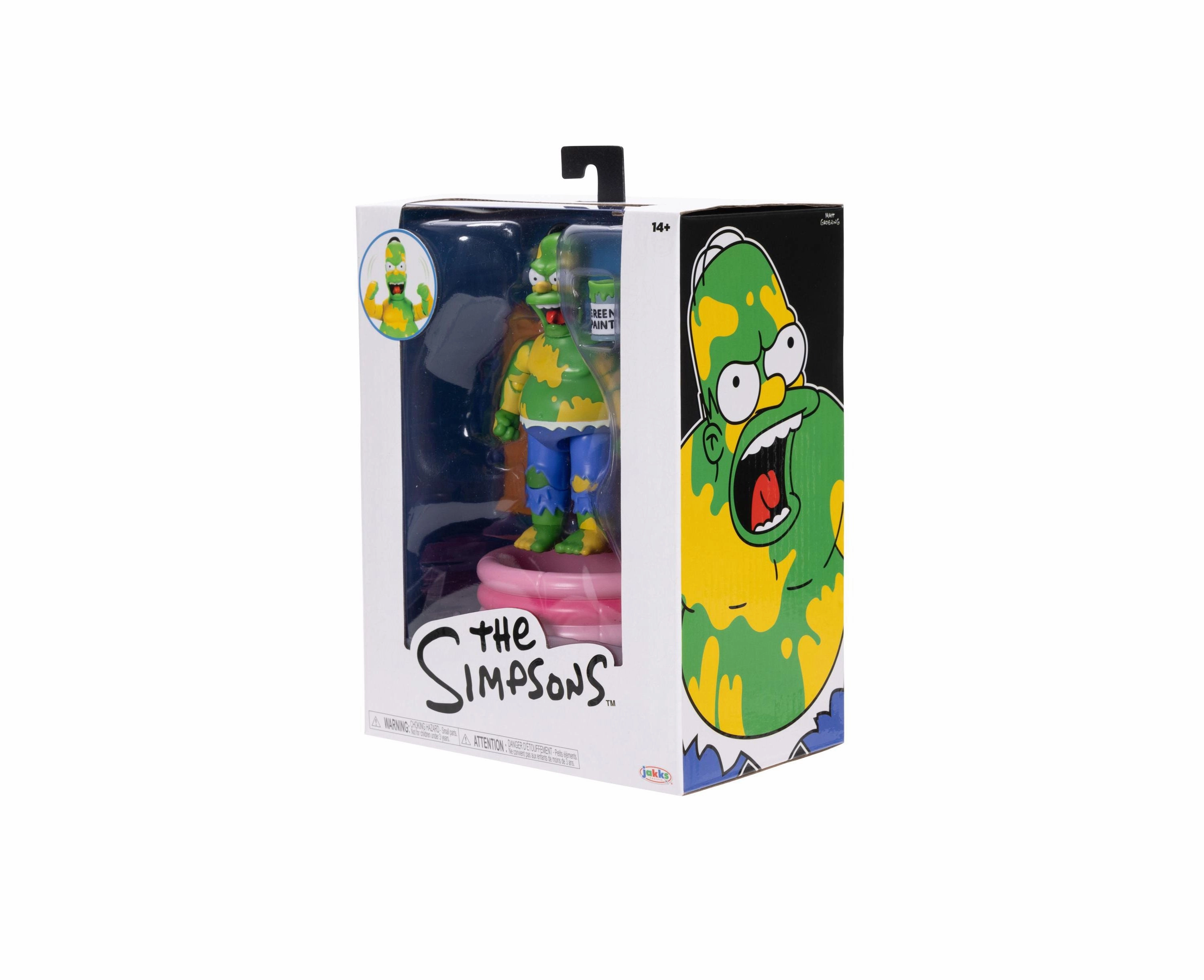 JAKKS Pacific The Simpsons 5-inch Action Figure - Furious Homer