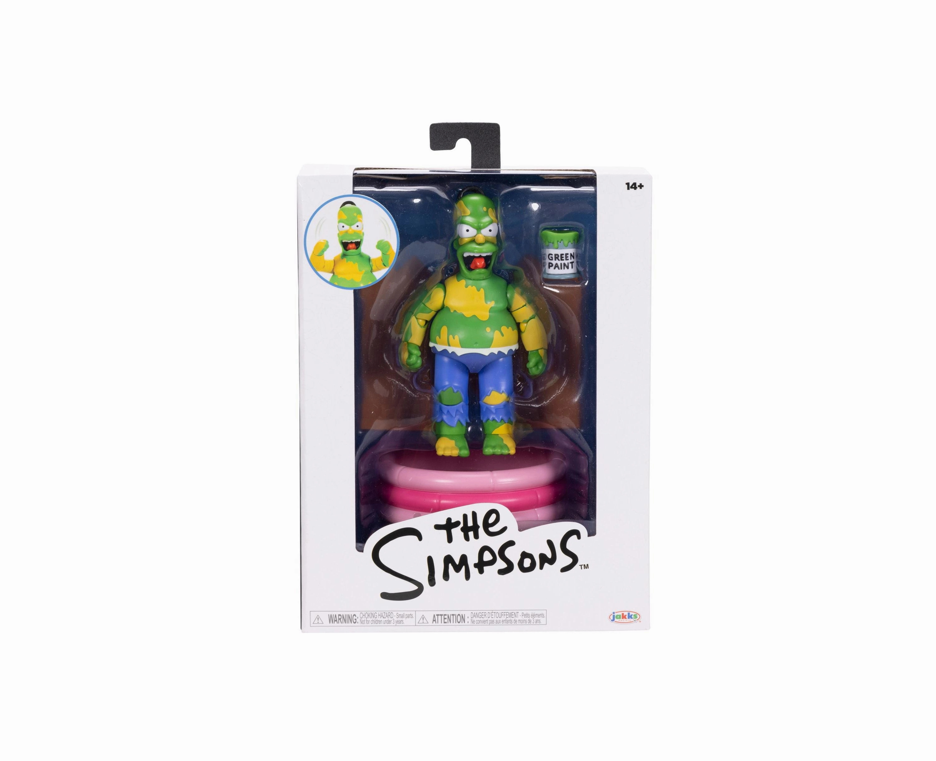 JAKKS Pacific The Simpsons 5-inch Action Figure - Furious Homer