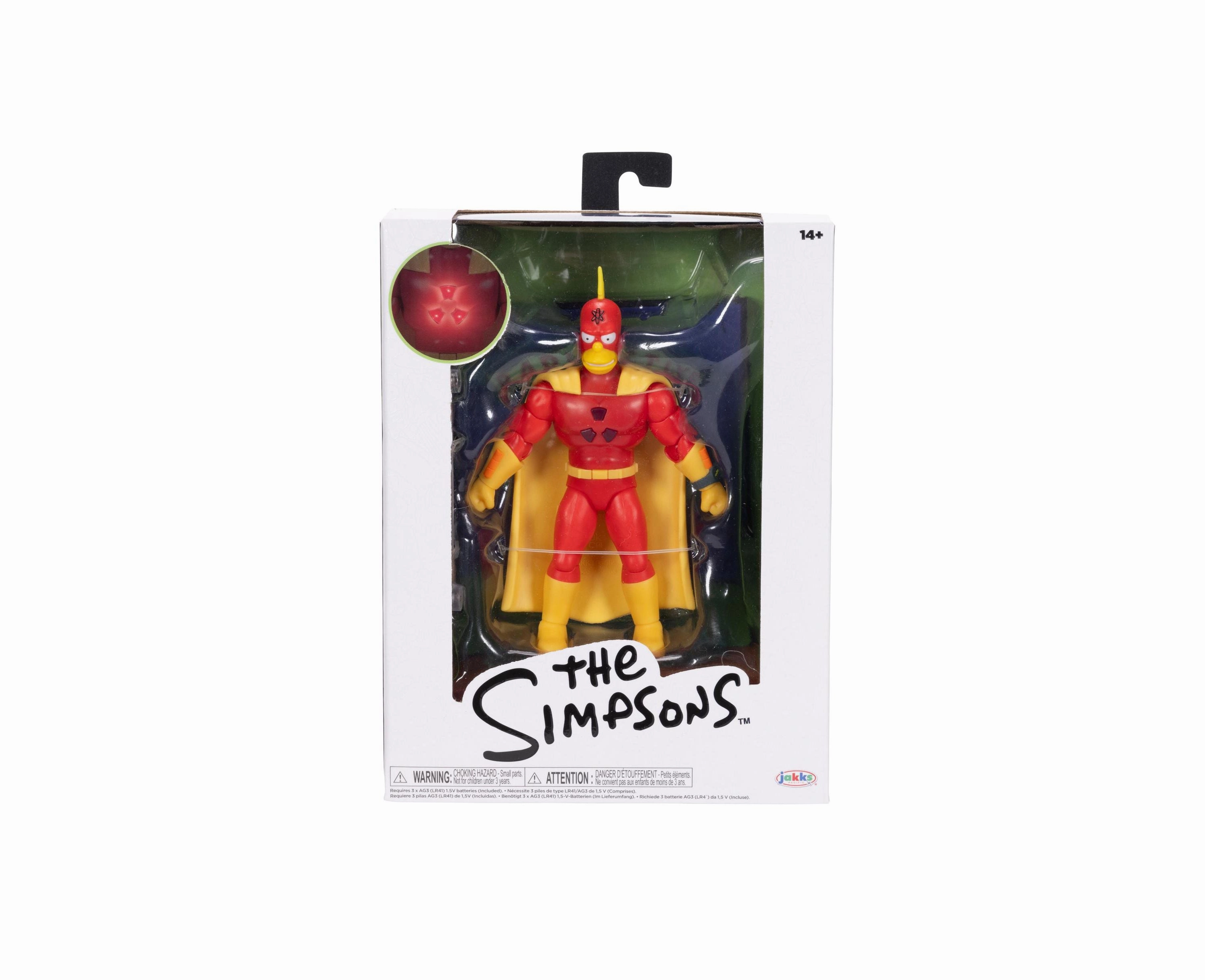 JAKKS Pacific The Simpsons 5-inch Radioactive Man Collectible Action Figure