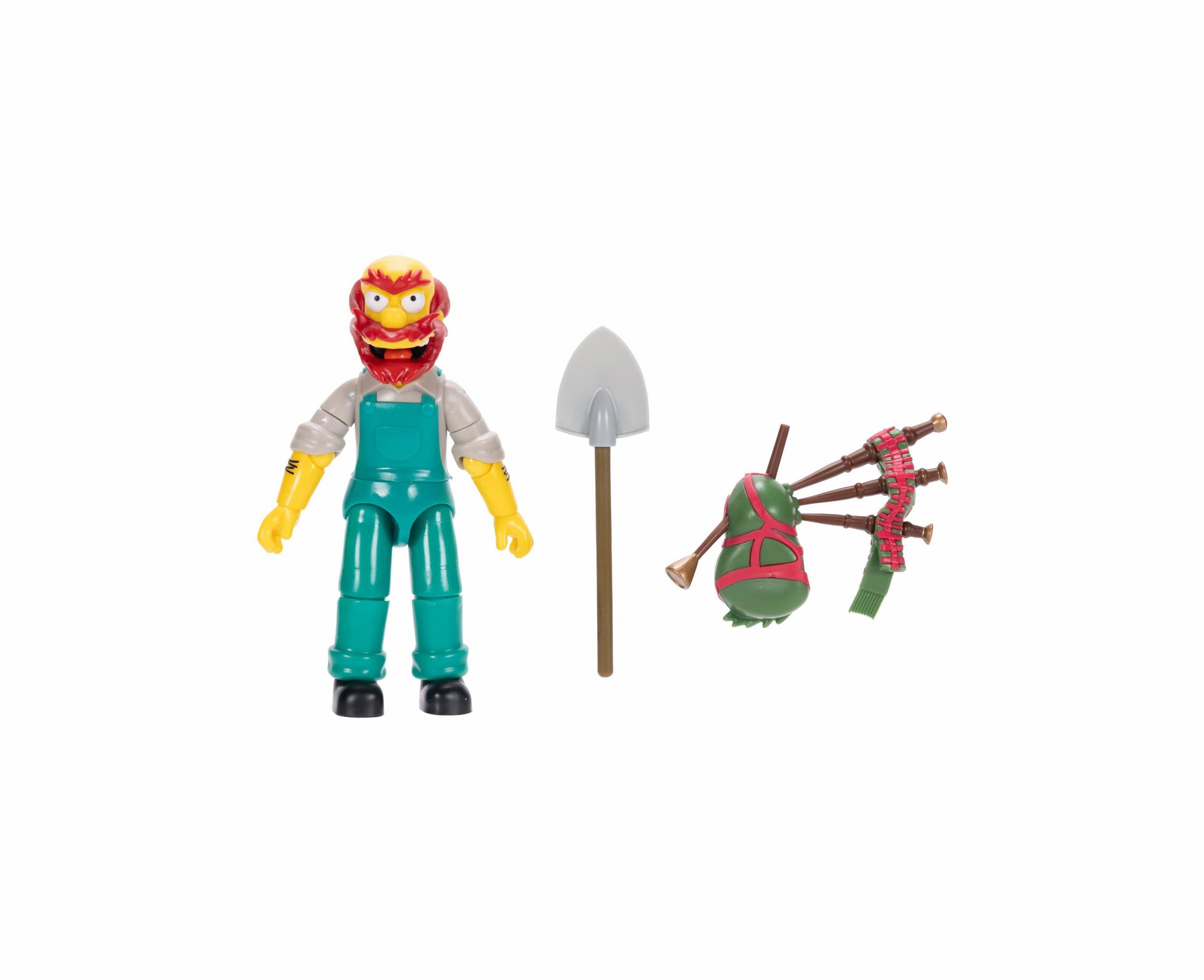 JAKKS Pacific The Simpsons Groundskeeper Willie 5" Articulated Action Figure