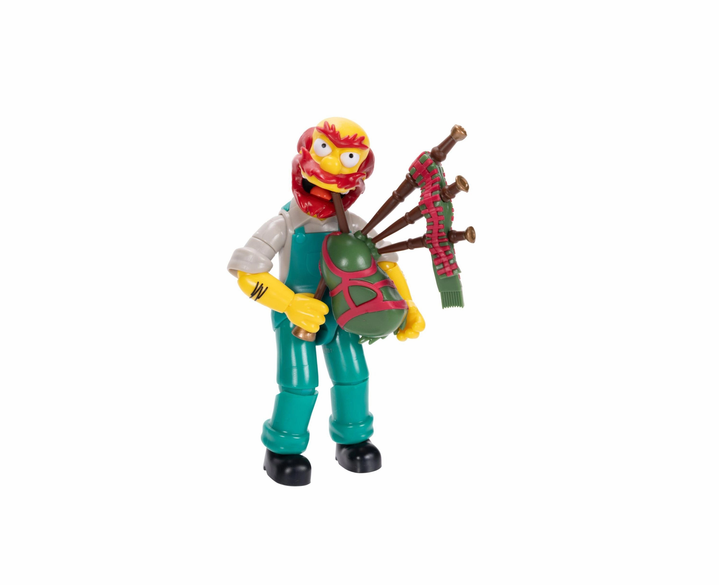 JAKKS Pacific The Simpsons Groundskeeper Willie 5" Articulated Action Figure