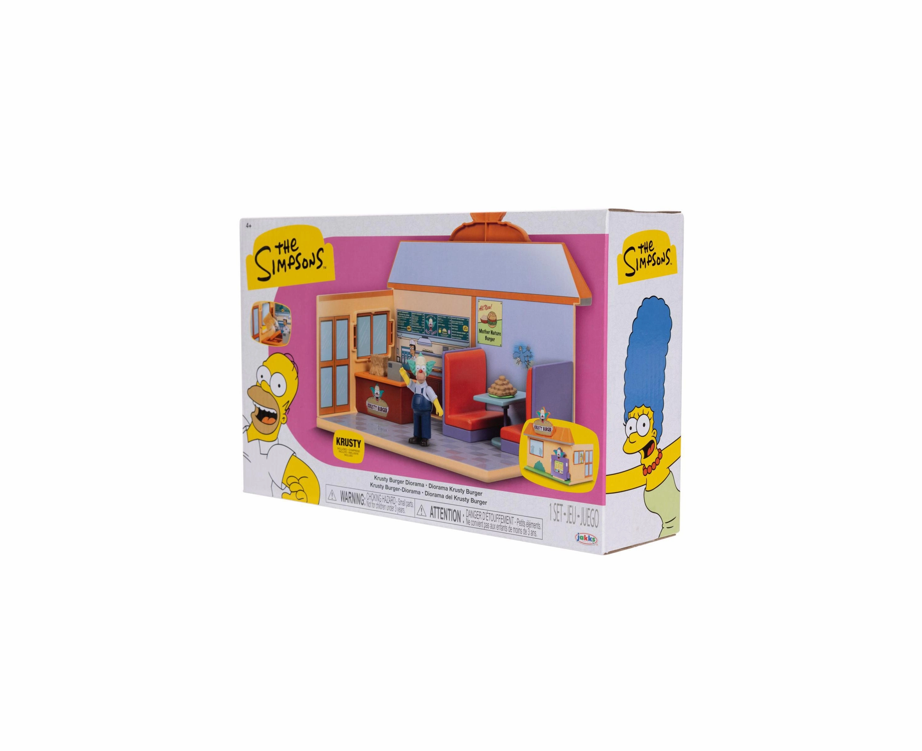 JAKKS Pacific The Simpsons Krusty Burger Playset