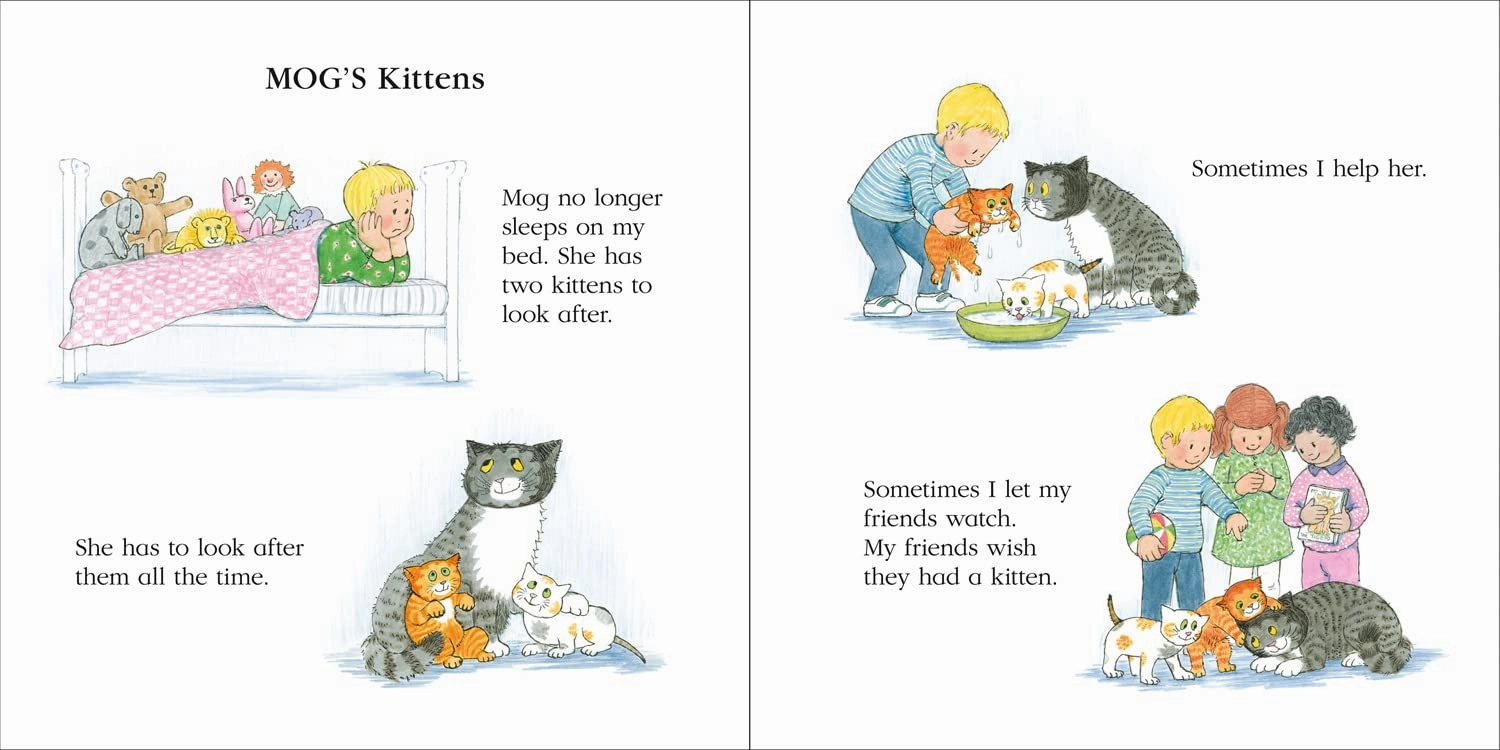 Judith Kerr Mog and Me and Other Stories Story Book for ages 2 