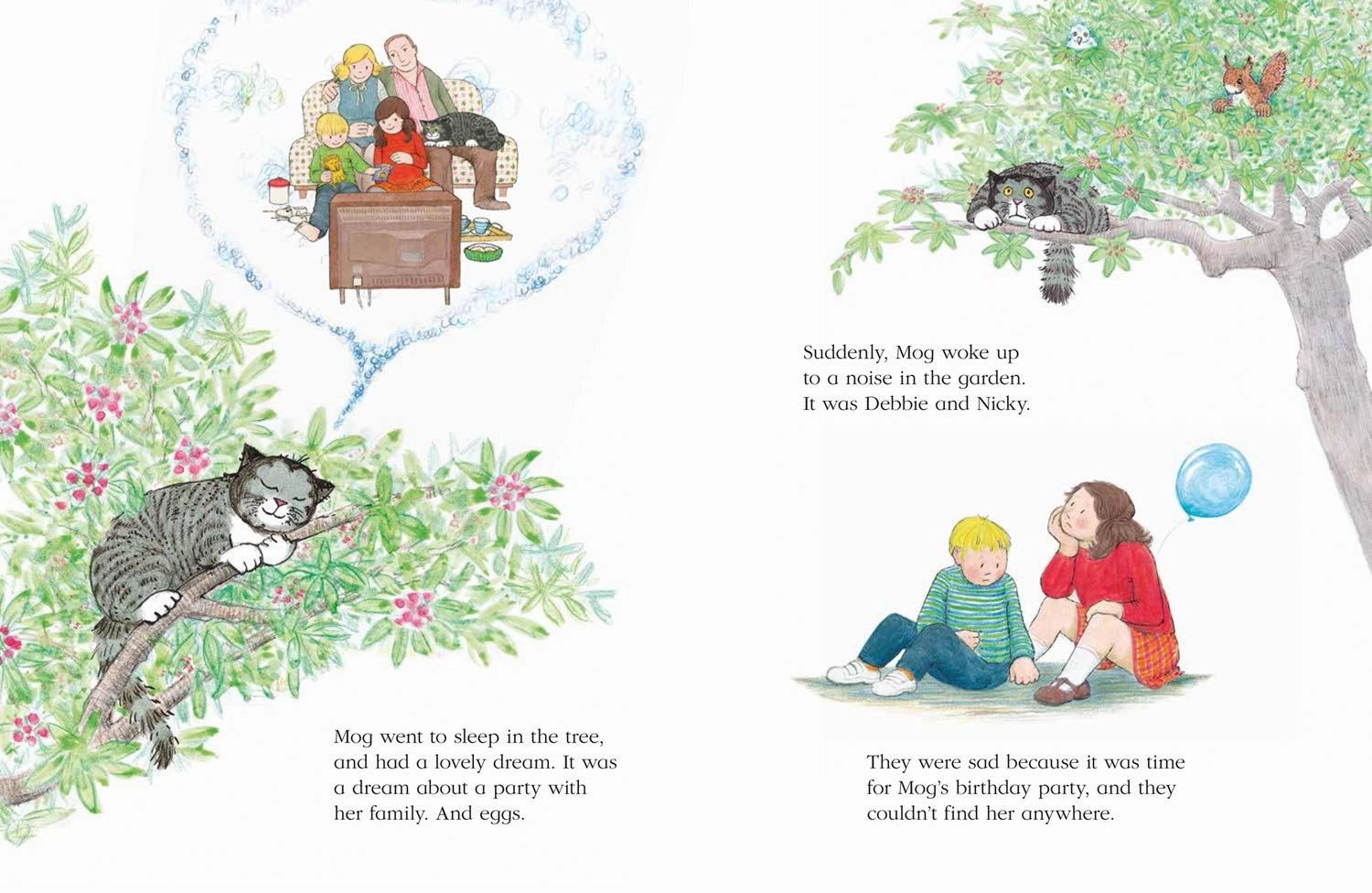 Judith Kerr Mog's Birthday Story Book for ages 2 