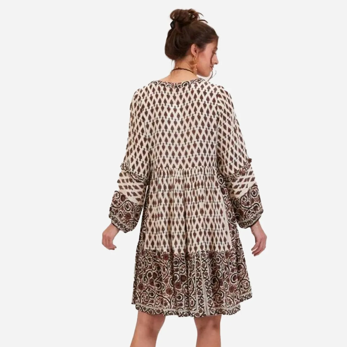 Julia Block Panel Midi Dress