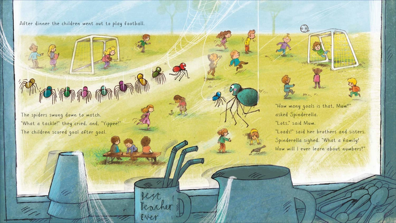 Julia Donaldson Spinderella Board Book for ages 18 months