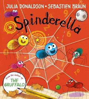 Julia Donaldson Spinderella Board Book for ages 18 months