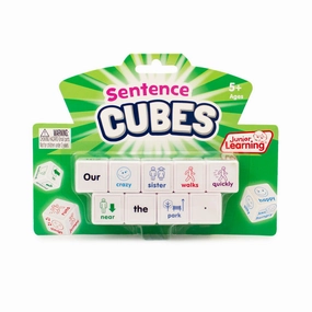 Junior Learning Sentence Building Cubes - Educational Language Game