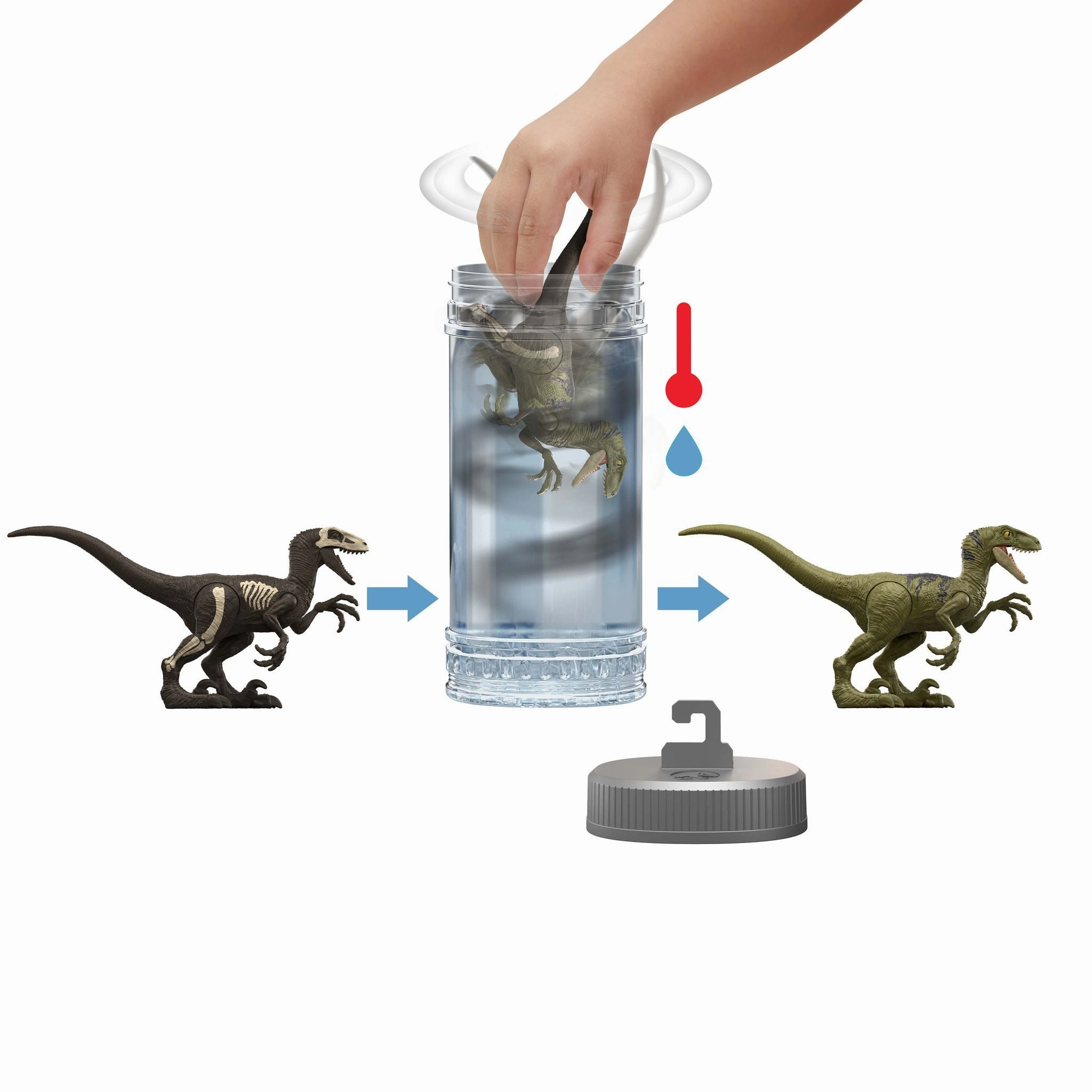 Jurassic World Dino Colour Reveal Assortment