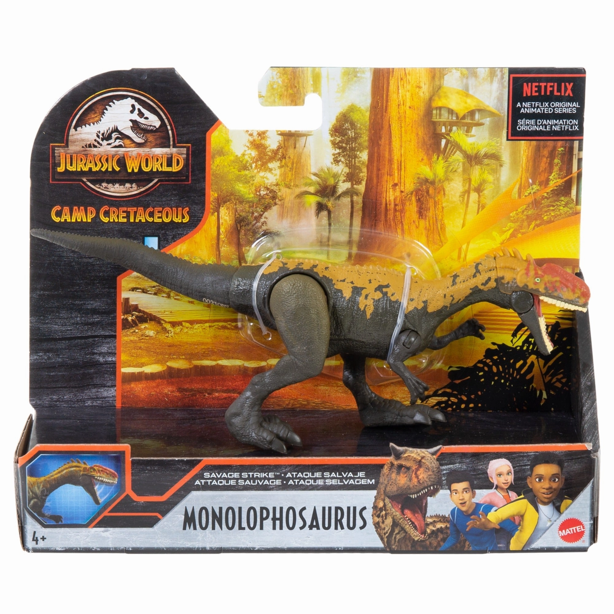 Jurassic World Savage Strike Monolophosaurus