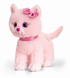 Keel Toys GlIIter Gems Kitten Pink