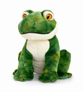 Keeleco 18cm Frog British Wildlife Recycled Soft Toy for All Ages